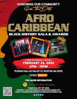 Afro Caribbean Black Gala